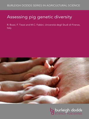 cover image of Assessing pig genetic diversity